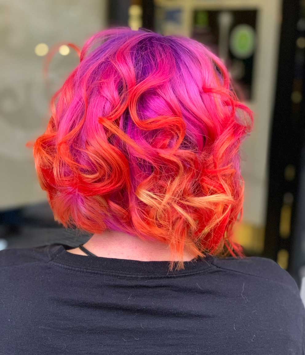 peluqueria color fantasia en gijon